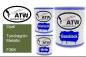 Preview: Opel, Tundragrün Metallic, F36K: 1L Lackdose + 1L Klarlack + 500ml Härter - Set, von ATW Autoteile West.